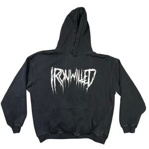 IRONWILLED Hoodie Sweatshirt Men’s XL
Body Building Gym Heavyweight Spell Out